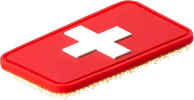 Actual product image Armee Shop Badge en velcro - Swiss Flag Rubber Patch