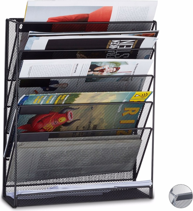 Produktbild Relaxdays Zeitschriftenhalter (32.5 x 10.5 x 40.5 cm)