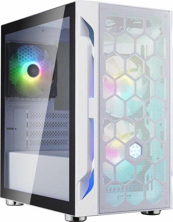 Actual product image Silverstone Fara H1M Pro Micro-ATX case, tempered glass (mATX)