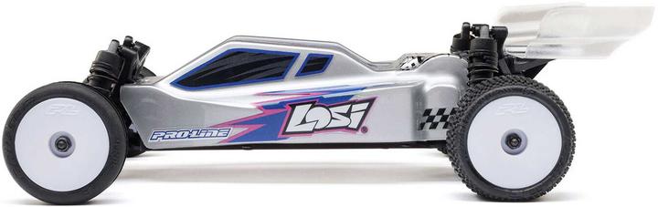 Actual product image Losi Micro-B 1/24 2WD Buggy RTR, Silber (RTR Ready-to-Run)