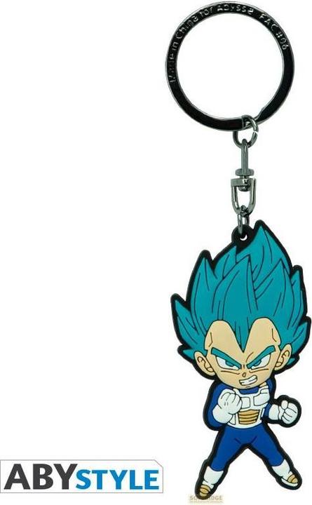 ABYstyle Dragon Ball Super Portachiavi: Vegeta Saiyan Blue 7cm