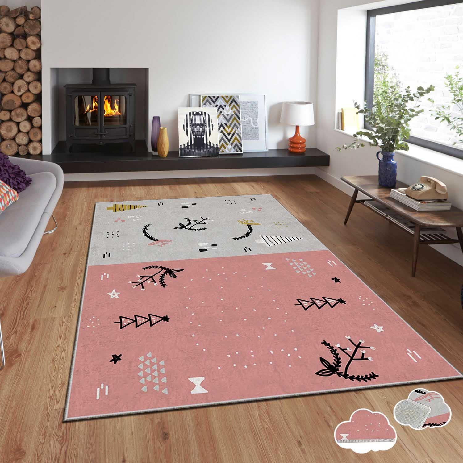 Thumbnail - Hanah Home Christmas, Teppich, Holiday (80 x 140 cm)