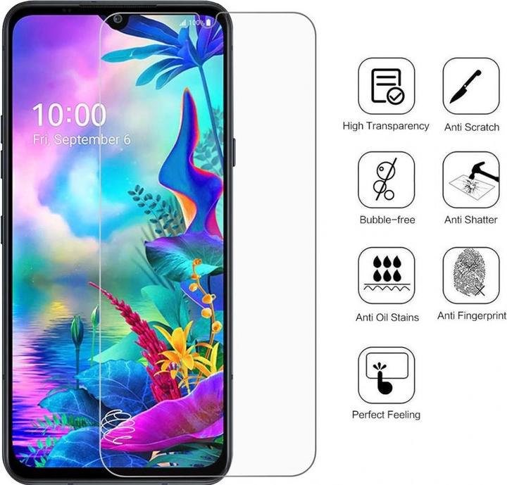 Actual product image Screenguard LG G8X ThinQ bulletproof glass protective film Case Friendly Design (1 pcs., G8X ThinQ)