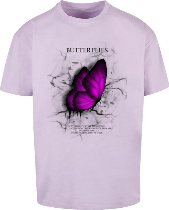 Produktbild Merchcode Butterflies Heavy Oversized Tee - 117179 (S)
