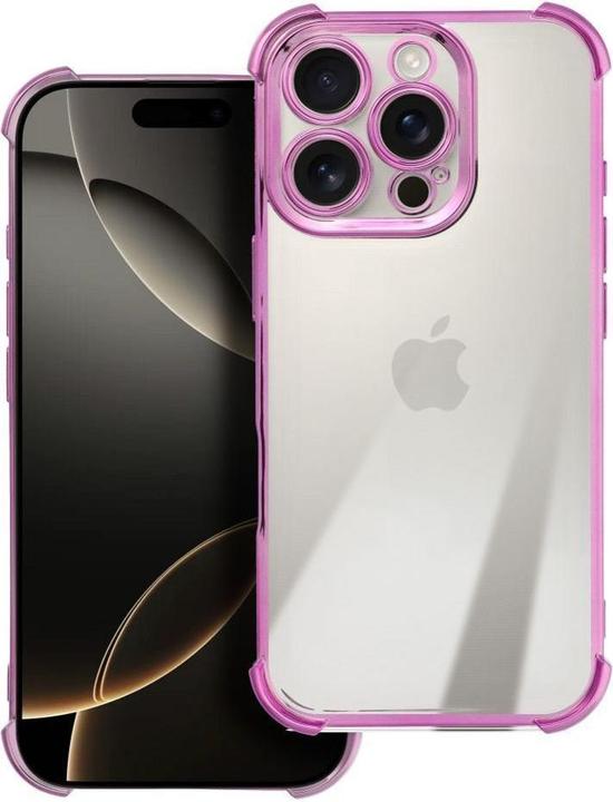 Image du produit OEM Back panel cover Case ANTISHOCK ELECTRO for IPHONE 17 Air pink (Apple iPhone 17 Pro)