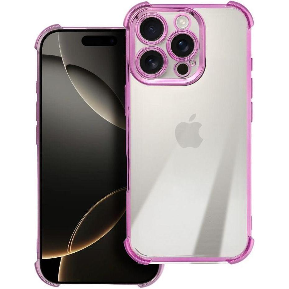 OEM Back Panel Cover Case ANTISHOCK ELECTRO For IPHONE 17 Pro Pink oem-back-panel-cover-case-antishock-electro-for-iphone-17-pro-pink