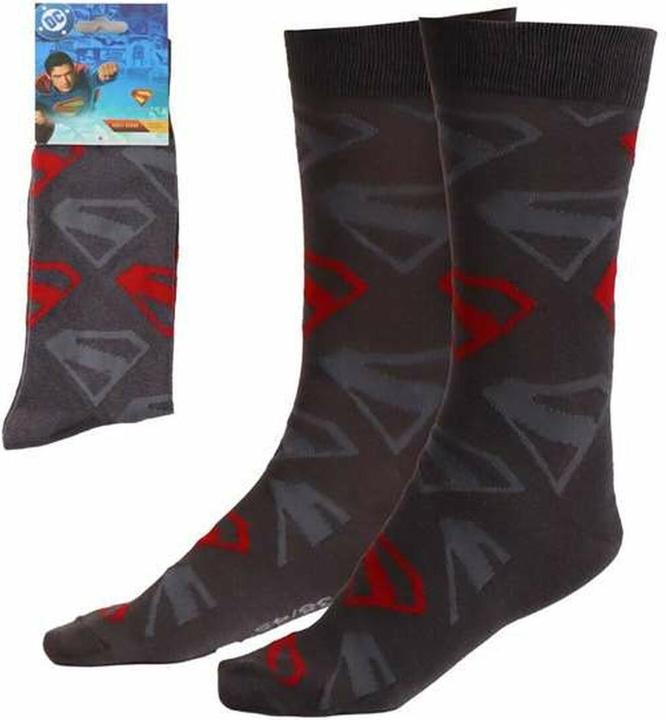 Actual product image Cerdá DC Comics Socks Superman Logo Black 38-45 (Single pack, 38 - 45)