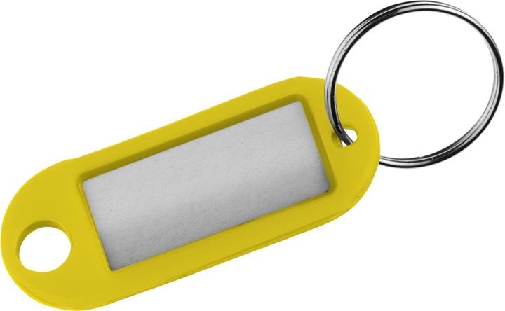 Produktbild Alco Schlüsselanhänger VE=100 Stück gelb