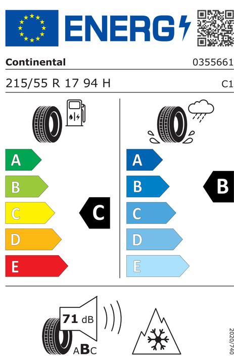 Immagine prodotto Continental WinterContact TS 870 P (215/55R17 94H, Pneumatici invernali)