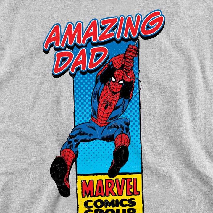 Produktbild Amazing Dad TShirt meliert Vatertag (S)
