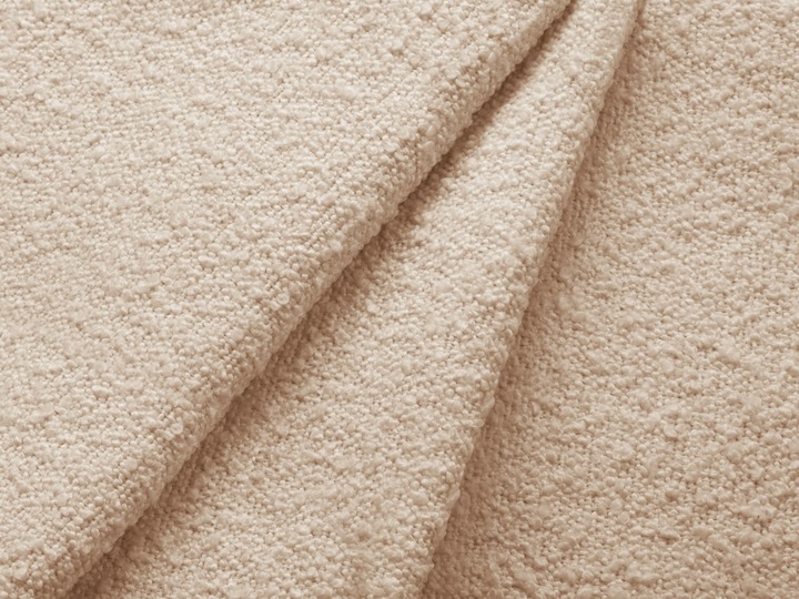 Actual product image Micadoni Bouclé Left Corner Sofa With Bed Function And Box, "Jodie", 3 Seats, 246x151x86 Made in Europe (Corner sofa)