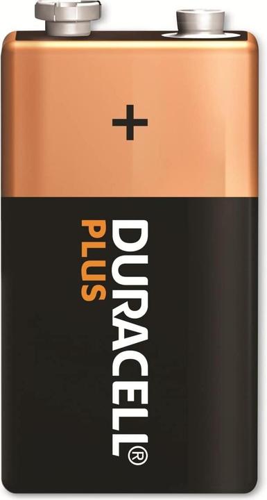 Image du produit Duracell Plus Power (2 pcs, 9V Block, 580 mAh)