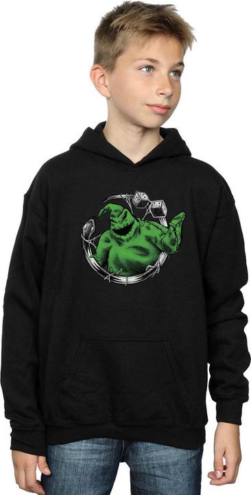 Immagine prodotto Disney Nightmare Before Christmas Roll The Dice Felpa con Cappuccio Ragazzi (140, 146)