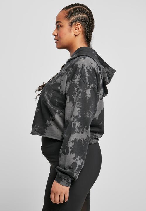 Immagine prodotto Urban Classics Felpa con cappuccio corta oversize da donna, sbiancata (3XL)