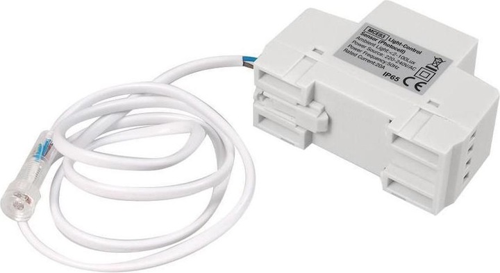 Produktbild Maclean MCE83 MCE83 Lichtschalter auf DIN-Schiene mit externem Detektor