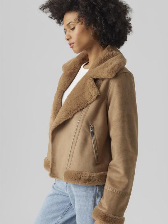 Actual product image Vero Moda VMPEGGY FAUX SUEDE JACKET BOOS Jacket (XL)