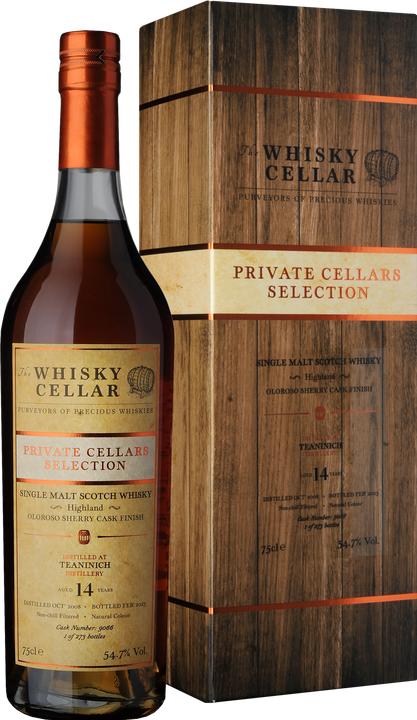 The Whisky Cellar Teaninich Single Malt Scotch Whisky, 14y (1 x 75 cl)