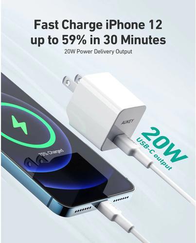 Immagine prodotto Aukey PA-Y20S Bianco per interni (20 W, 1 porzione)