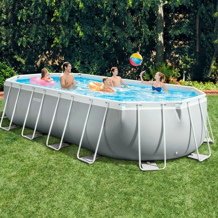 Produktbild Intex Prismenrahmen Oval Pool Set (610 x 305 x 122 cm)