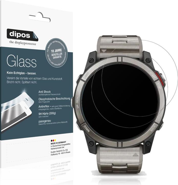 Actual product image Dipos Anti-Shock Screen Protector Matte (Garmin Quatix 7X)