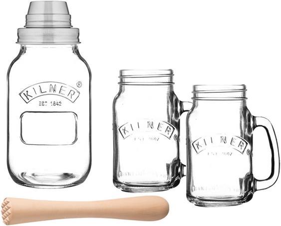 Kilner Set cadeau cocktail (Set de cocktail)