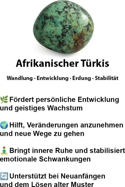 Immagine prodotto Leyda Element Duo Onyx Afrikanischer Türkis (42 cm, Acciaio inossidabile, Pietra)