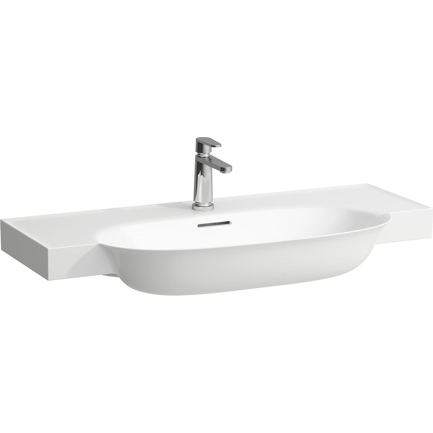 Laufen, Waschbecken, The New Classic Waschtisch, unterbaufähig, 1 Hahnloch, mit Überlauf, 1000x480mm, H813857 (1060 mm, ...
