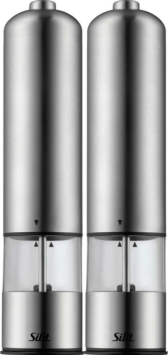 Produktbild WMF 2143279464 ELEKTROMÜHLEN-SET 2TLG. (Pfeffer, Salz)