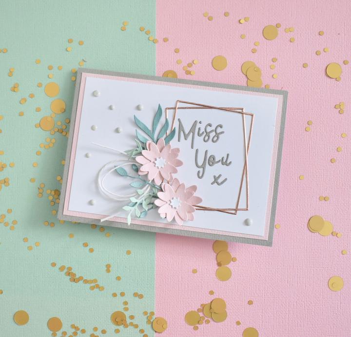 Image du produit Sizzix Thinlits Die Set 12PK Geo Floral Frame par Lisa Jones
