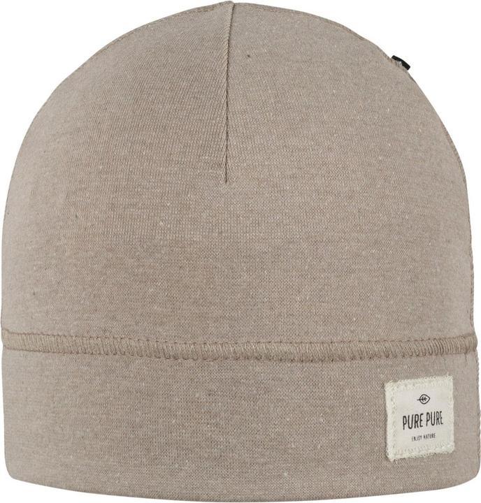 Produktbild PurePure Beanie recyclet - beige