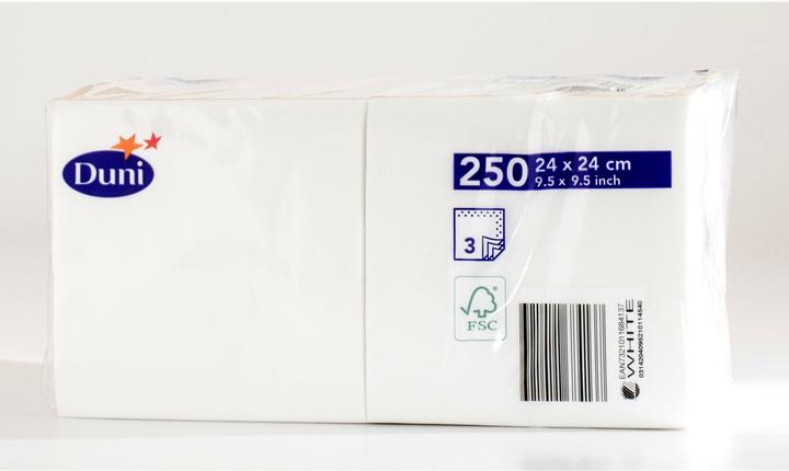 Produktbild Duni Serviet (250 x, 24 x 24 cm)