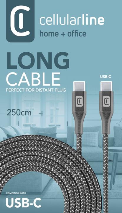 Produktbild Cellularline Long Cable (2.50 m)