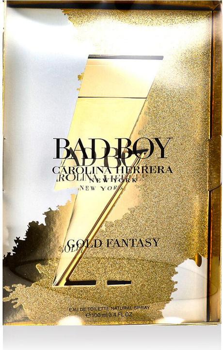 Produktbild Carolina Herrera Bad Boy Gold Fantasy (Eau de Toilette, 100 ml)