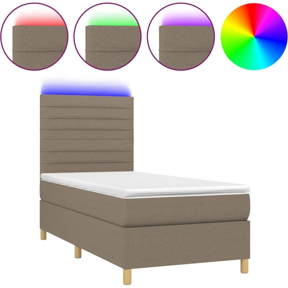 Thumbnail - VidaXL, Bett, Austin (100 x 200 cm)