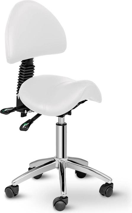 Produktbild Physa Sattelstuhl - 550 - 690 mm - 150 kg - Weiss