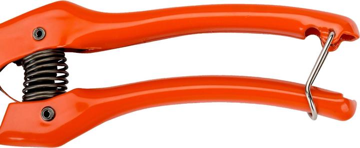 Produktbild Bahco 20-mm-Bypass-Rebschere mit Griff aus gestanztem/gepresstem Stahl und abgewinkeltem Schneidekopf, 20