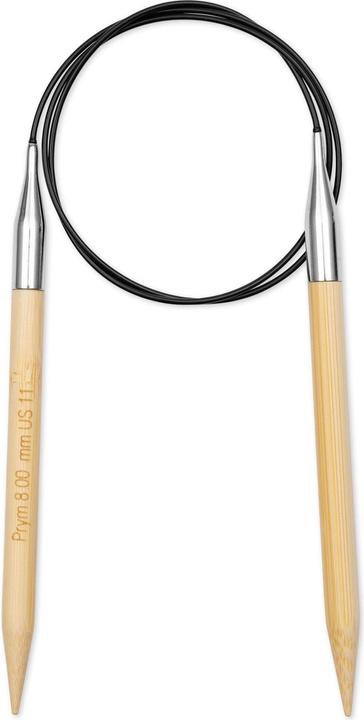 Actual product image Prym Circular knitting needle BAMBOO 8.00 mm, 80 cm