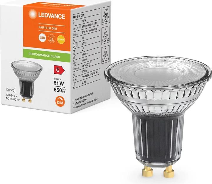 Actual product image Ledvance LED reflector lamp (GU10, 650 lm, 1x)