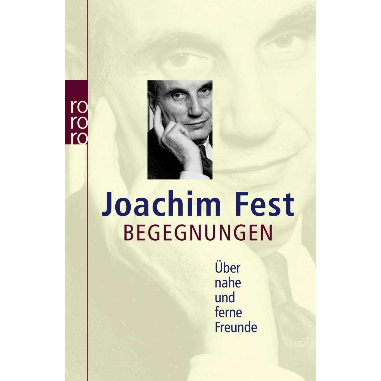 Begegnungen, Sachbücher von Joachim Fest