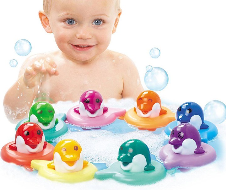 Actual product image Tomy Do-Re-Mi Dolphins