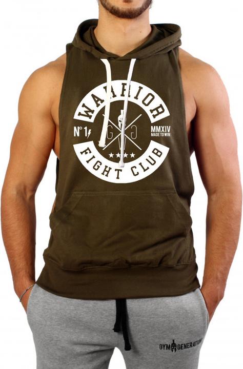 Produktbild Gym Generation Fighter Tank Top Fight Club - OLIVE (M)