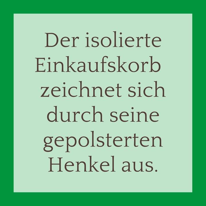 Image du produit Novaliv 6x Einkaufskorb faltbar mit Kühlfunktion 30 Liter SCHWARZ Isolierkorb mit gepolsterten Trage