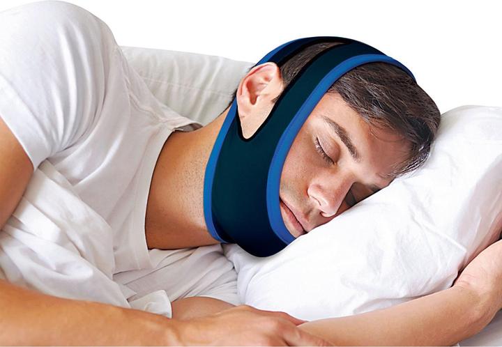 Produktbild No Name Anti-Schnarch-Band, Blau/ Schwarz