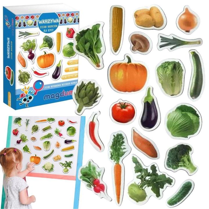 Magdum Vegetable Magnet Set MV 6032-12 (12 x)