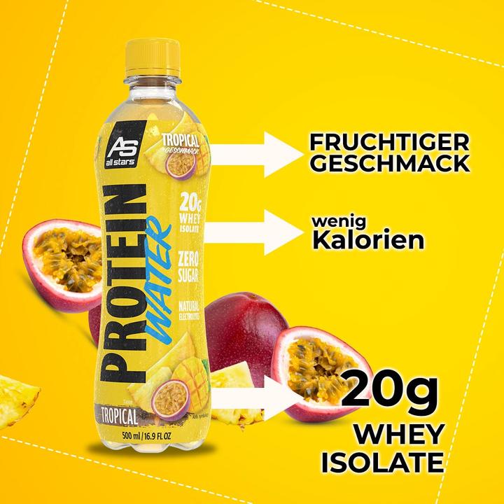 Image du produit All Stars Eau protéinée (500ML) (Tropical, 1 x)