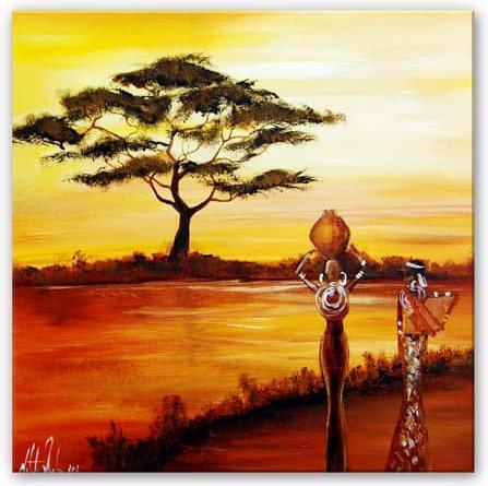 Image du produit Trenddeko Fedrau - Afrique (30 x 30 cm)