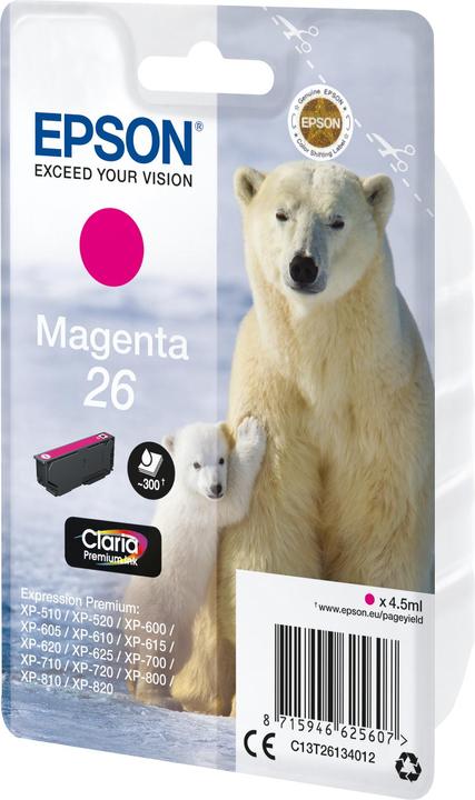 Produktbild Epson 26 Claria Premium (M)