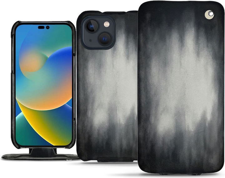 Actual product image Noreve Vertical leather shell (Apple iPhone 14)