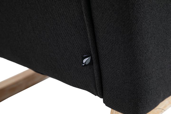 Actual product image CLP Rocking Chair Brevik Fabric Black