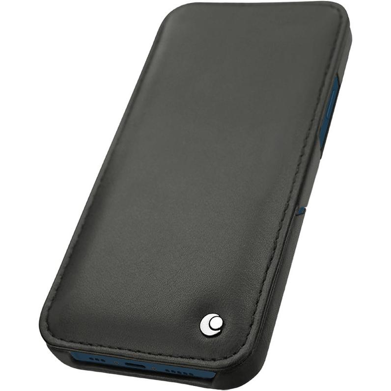 Thumbnail - Noreve Lederschutzhülle horizontal (Apple iPhone 14 Plus), Smartphone Hülle, Blau